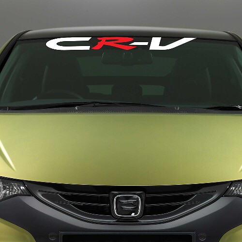 Windshield Banner Vinyl Decal Sticker for Honda CR-V - 30" x 5"