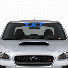 Custom Windshield Lettering Vinyl Decal for Suba WRX_2