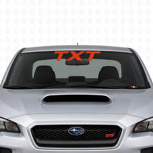 Custom Windshield Lettering Vinyl Decal for Suba WRX_4
