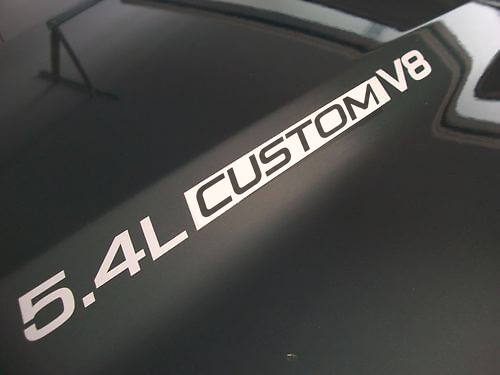 5.4L Triton V8 Hood Vinyl Decals Set for Musclecar truck F-150-350 2002-2010