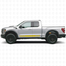 Custom Side Stripe Vinyl Decal Kit for Musclecar Power Truck SVT 2017_5