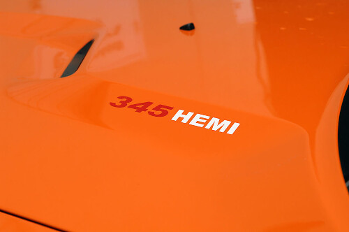 345 HEMI Vinyl Decal for Dodge Challenger Charger