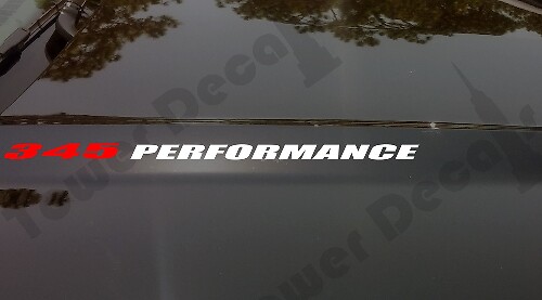 PERFORMANCE (3 EACH)  sticker decals emblem V8 IH Scout INV for Dodge Ram Charger Magnum