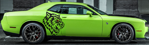 Largest Whole Tribal Sticker Decal Graphics Vinyl for Dodge CHALLENGER 2367