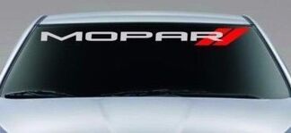 MOPAR DODGE HEMI Vehicle Windshield Sticker Logo Vinyl Decals Graphics Letters