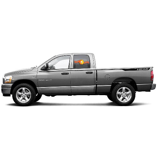 Dodge Ram 1500 Sport Graphics Side stripe Decal Sticker