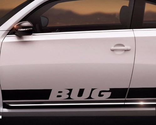Volkswagen Beetle BUG 20123-2016 side stripes Rauh Welt RWB graphics decal
