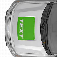 Blackout Custom Hood Vinyl Decal for Musclecar Truck 2009-2014_3