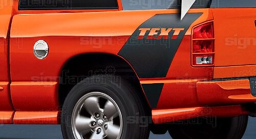 Style Stripes Vinyl Decal Kit for Dodge Ram Daytona