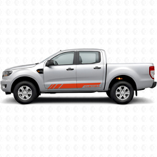 Racing Custom Side Stripes Vinyl Decals Kit for Musclecar Ranger T6_4