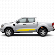 Racing Custom Side Stripes Vinyl Decals Kit for Musclecar Ranger T6_5