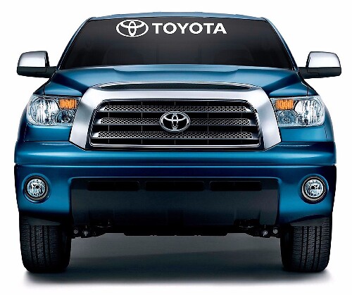 Toyota Logo Windshield Banner Vinyl Decal Sticker