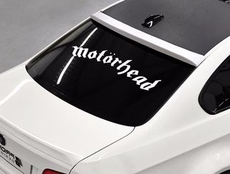 Motorhead band Rock metal music rear window hood body logo Stickers Decals