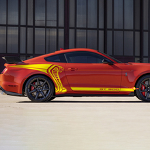 Side Rear Graphics Stripes Stickers Decals for Ford Mustang Cobra 2