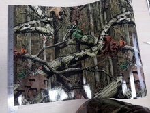 Camouflage Stripes Rocker Panel Vinyl Decal Sticker for Dodge Ram 1500_3
