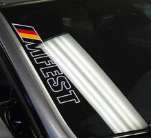 Bimmerfest MFEST bimmer fest Vinyl Stickers Decals fits to e92 e36 e46 F10 F30 M3 M4 Competition BMW 4