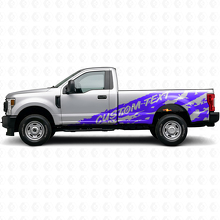 Mud Splash Side Custom Vinyl Decal for Musclecar F-250 1999-2006_2