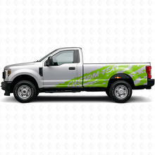 Mud Splash Side Custom Vinyl Decal for Musclecar F-250 1999-2006_3