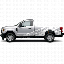 Mud Splash Side Custom Vinyl Decal for Musclecar F-250 1999-2006_5