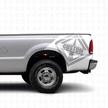 Custom Rear Fender Vinyl Decal for Musclecar F-250 F-350_5