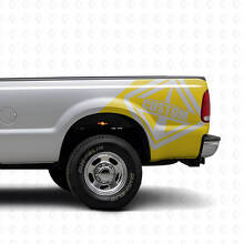 Custom Rear Fender Vinyl Decal for Musclecar F-250 F-350_6
