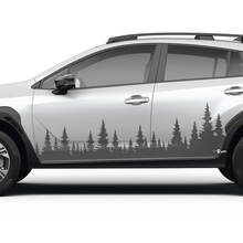 Custom Vinyl Sticker Decal Wrap Kit Trees fit Suba Crosstrek 3