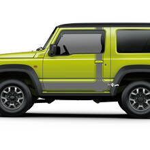 Suzuki JIMNY Side Doors Stripes Decal Logo Lines Sticker 2