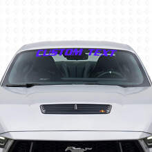 Custom Windshield Banner Vinyl Decal for Musclecar Musclecarmodel Shelby GT Cobra 4.6_2