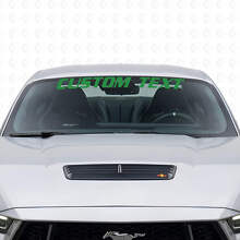 Custom Windshield Banner Vinyl Decal for Musclecar Musclecarmodel Shelby GT Cobra 4.6_3