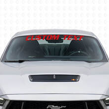 Custom Windshield Banner Vinyl Decal for Musclecar Musclecarmodel Shelby GT Cobra 4.6_4