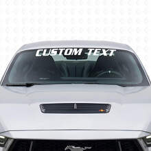 Custom Windshield Banner Vinyl Decal for Musclecar Musclecarmodel Shelby GT Cobra 4.6_5