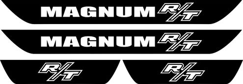 Dodge Magnum R-T Vinyl Door Sills Decals