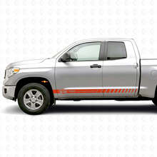 TRD Style Side Stripes Vinyl Decal Kit for Toyota Tundra CrewMax 2007-2015_9