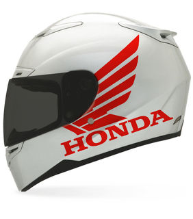 2 Autocollant Honda pour pièces de moto Décalque de casque Dot Shoel Arai Bell