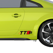 2X AUDI TTS Vinyl body Decal sticker Sport Racing emblem logo premium quality 2