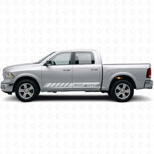Custom Strobe Side Stripes Vinyl Decal for Dodge Ram Rebel 1500 2009–2016_5