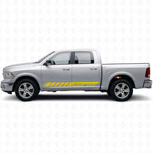 Custom Strobe Side Stripes Vinyl Decal for Dodge Ram Rebel 1500 2009–2016_6