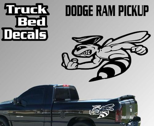Funny Dodge Ram Truck Bed Decal Sticker Dodge Ram 1500 2500 3500 Super Bee Scat