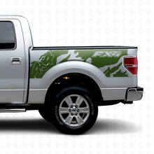FX4 4x4 Off Road Style Rear Side Vinyl Decal for Musclecar truck 2010-2020_3