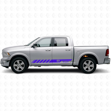 Custom Hemi Style Side Stripes Vinyl Decal for Dodge Ram Rebel 1500 2009–2016_2