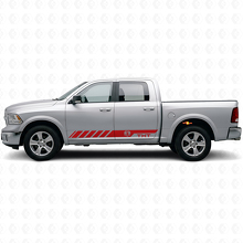 Custom Hemi Style Side Stripes Vinyl Decal for Dodge Ram Rebel 1500 2009–2016_4