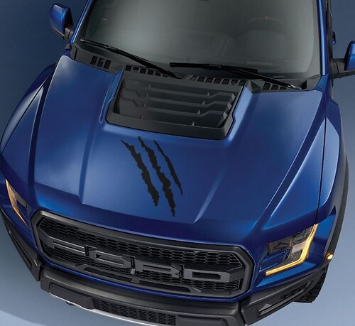 thumbnail image 2 of CAR-GEAR 4x4 Off Road Truck Bed Decal Set For Ford F150 Raptor – 16x3 Inches – White Gloss 2 of 5