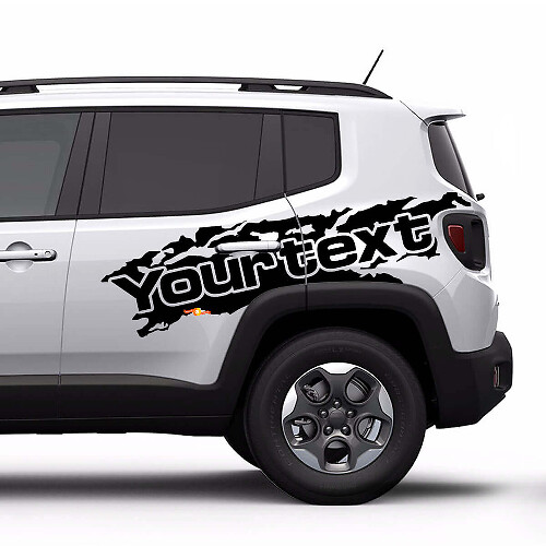 Renegade Splash Graphics Vinyl Decal for Jeep Renegade