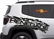 NEW 2017-2019 Jeep Renegade Graphics - Decal Set Matte Gloss Finishes 2