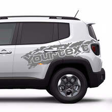 Renegade Splash Graphics Vinyl Decal for Jeep Renegade 2
