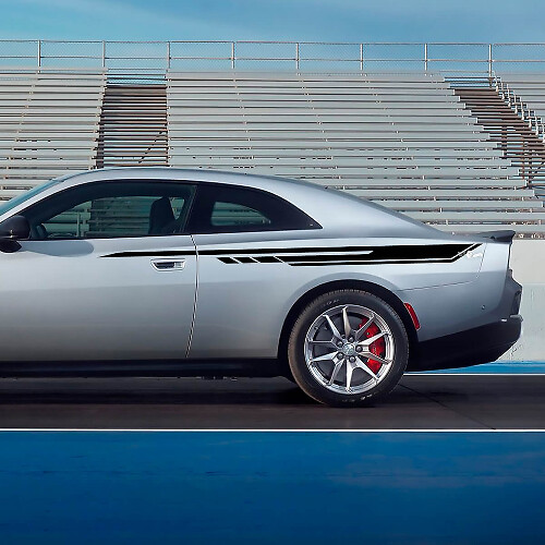 Side Quarter Panel Stripe Decals for Dodge Charger Electric