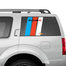Nismo Heritage Stripes Vinyl Decal Sticker for Nissan Quater Window 3