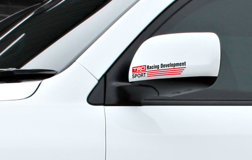 2x Toyota Racing Development TRD Motorsport Car Vinyl Sticker Decal Camry Tundra Tacoma RAV4 Corolla