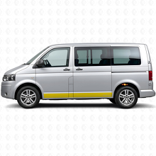 Branded Side Stripe Vinyl Decal Kit for Volkswagen T5 Multivan_5