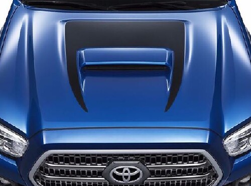 TRD Pro Style Hood Scoop Vinyl Decal for Toyota Tacoma 2016-2017